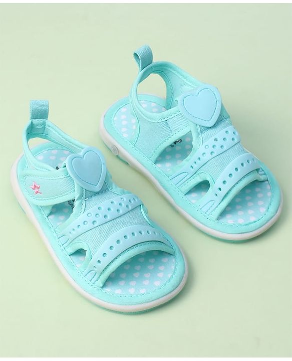 Cute Walk by Babyhug Velcro Closure Sandals - Purple