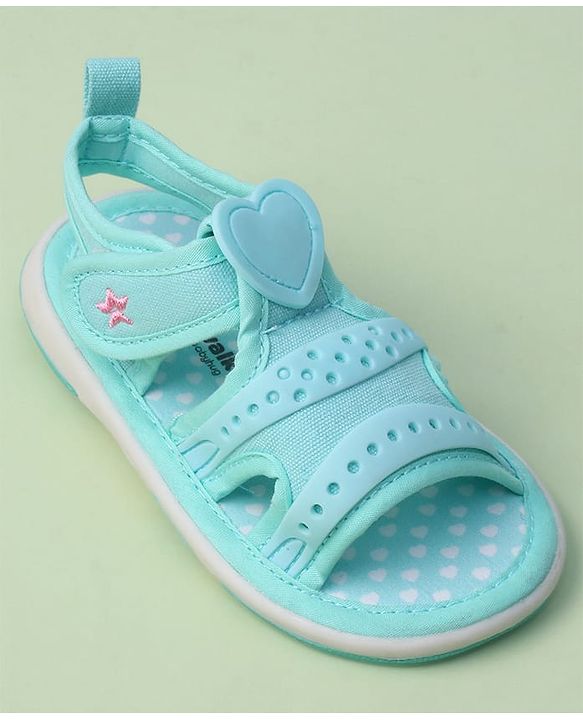 Cute Walk by Babyhug Velcro Closure Sandals - Purple