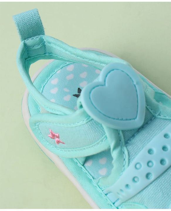 Cute Walk by Babyhug Velcro Closure Sandals - Purple