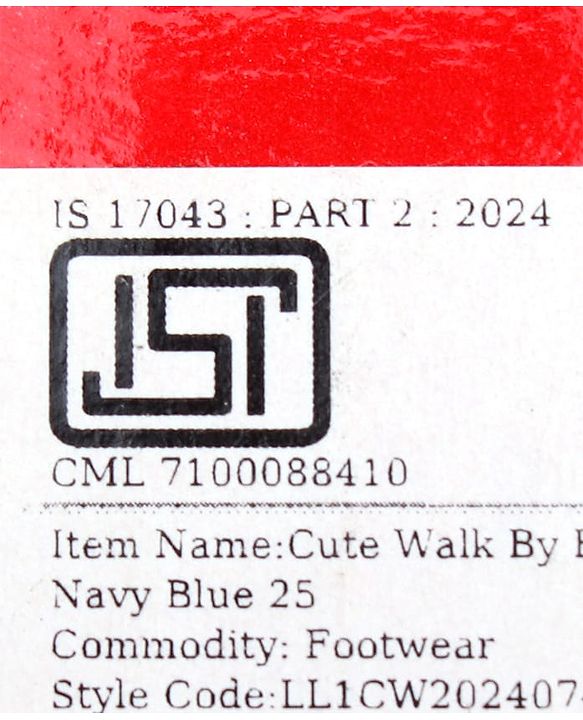 Cute Walk by Babyhug Slip On Solid Color Loafers - Navy Blue