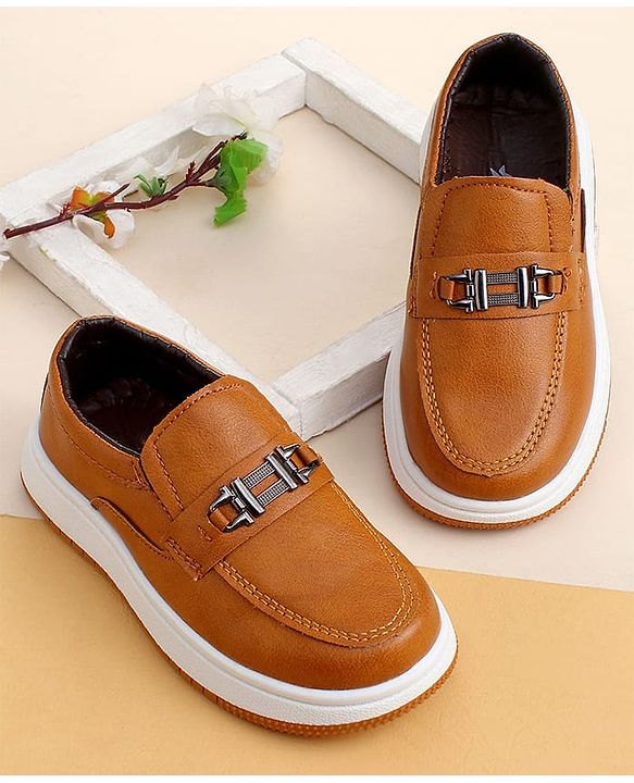 Cute Walk by Babyhug Slip On Loafer with Applique - Navy Blue
