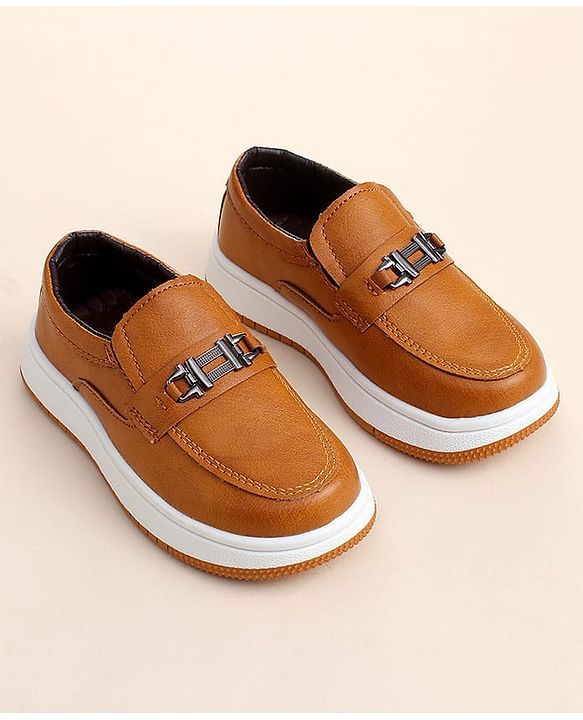 Cute Walk by Babyhug Slip On Loafer with Applique - Navy Blue