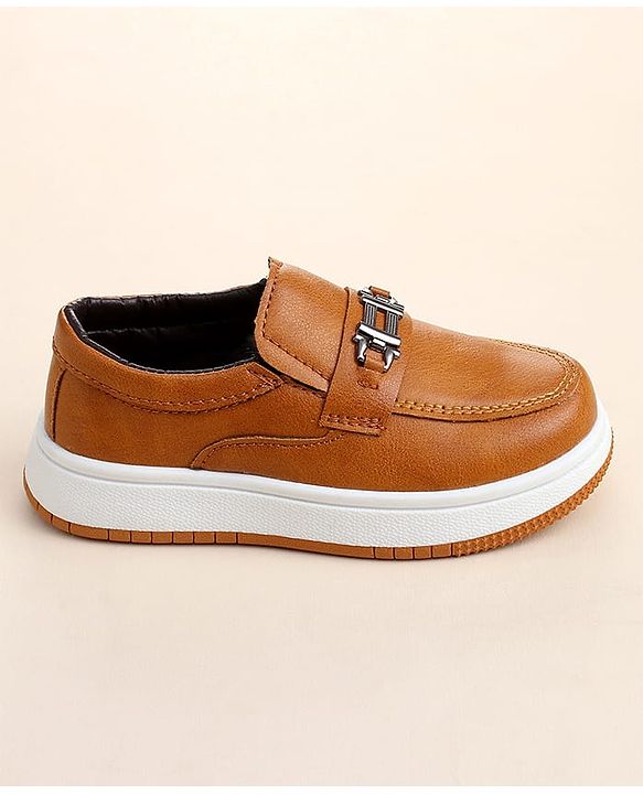 Cute Walk by Babyhug Slip On Loafer with Applique - Navy Blue