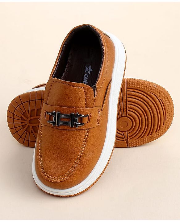 Cute Walk by Babyhug Slip On Loafer with Applique - Navy Blue