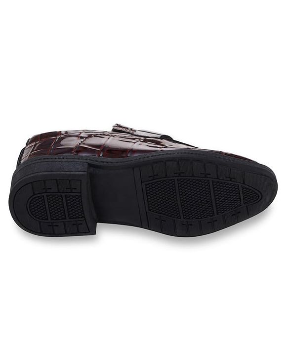 Cute Walk by Babyhug Slip On Solid Oxford Shoes - Black