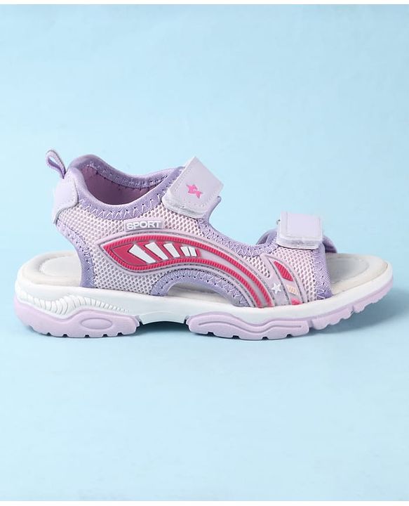 Cute Walk by Babyhug Velcro Closure Sandal - Purple