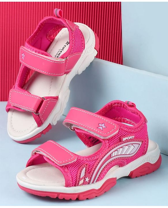 Cute Walk by Babyhug Velcro Closure Sandal - Purple