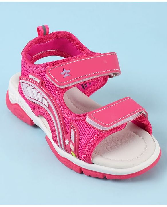 Cute Walk by Babyhug Velcro Closure Sandal - Purple