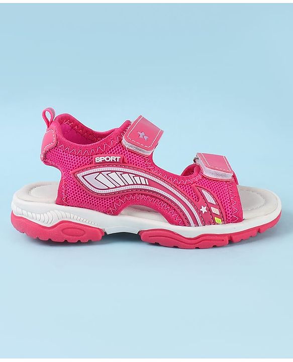 Cute Walk by Babyhug Velcro Closure Sandal - Purple
