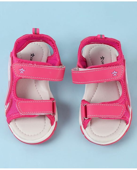 Cute Walk by Babyhug Velcro Closure Sandal - Purple