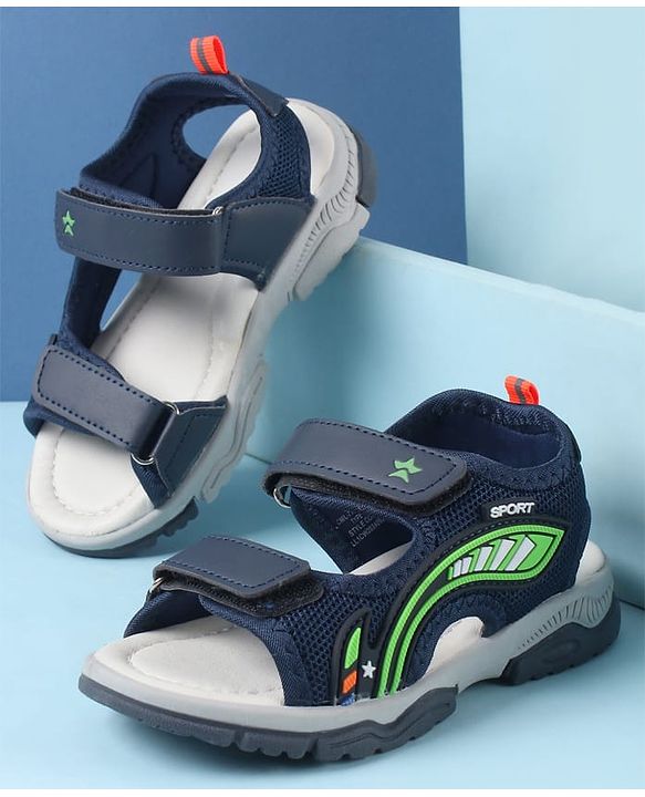 Cute Walk by Babyhug Velcro Closure Sandal - Purple