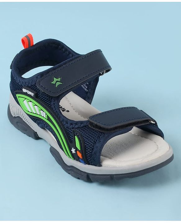 Cute Walk by Babyhug Velcro Closure Sandal - Purple