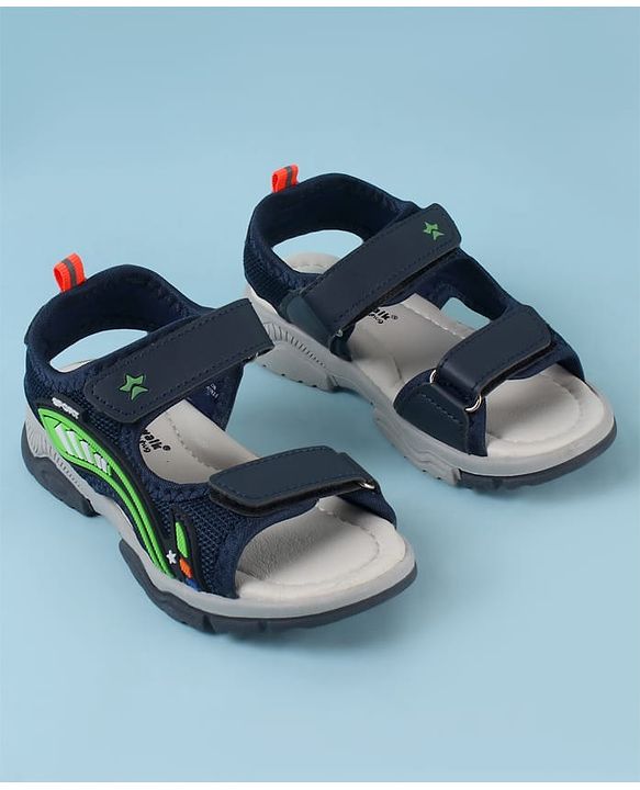 Cute Walk by Babyhug Velcro Closure Sandal - Purple