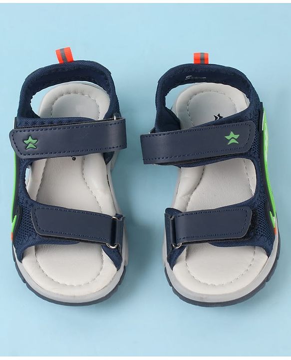 Cute Walk by Babyhug Velcro Closure Sandal - Purple