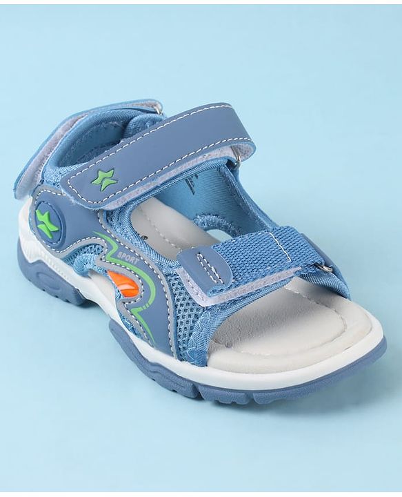 Cute Walk by Babyhug Sandal With Velcro Closure - Purple