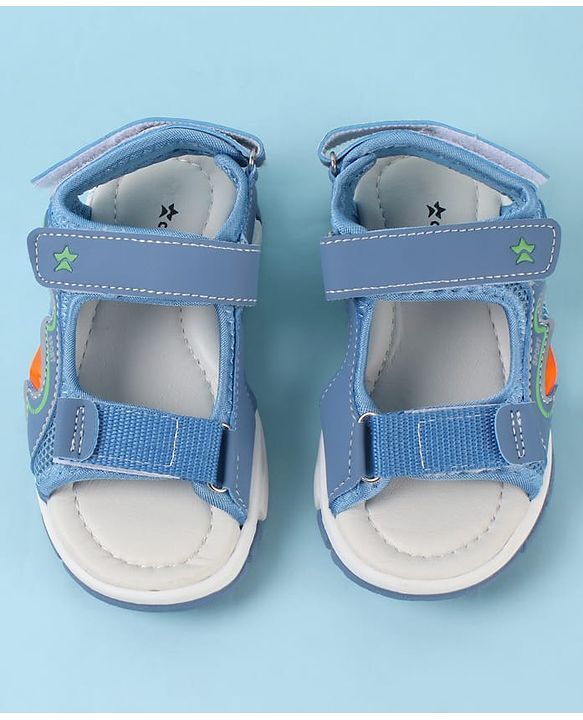 Cute Walk by Babyhug Sandal With Velcro Closure - Purple