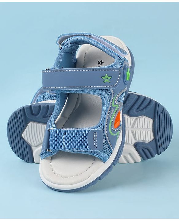 Cute Walk by Babyhug Sandal With Velcro Closure - Purple