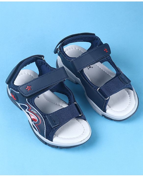 Cute Walk by Babyhug Sandal With Velcro Closure - Purple