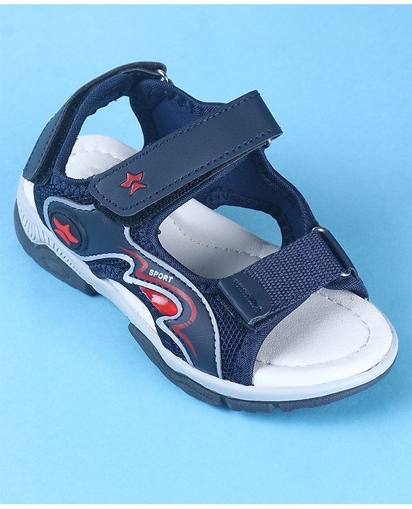 Cute Walk by Babyhug Sandal With Velcro Closure - Purple
