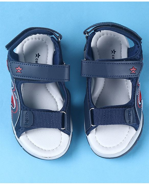 Cute Walk by Babyhug Sandal With Velcro Closure - Purple