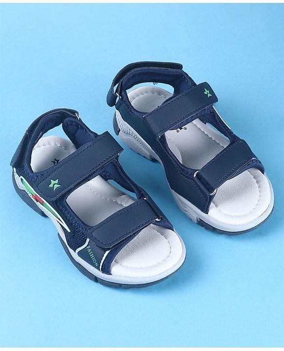Cute Walk by Babyhug Velcro Closure Sandals - Brown