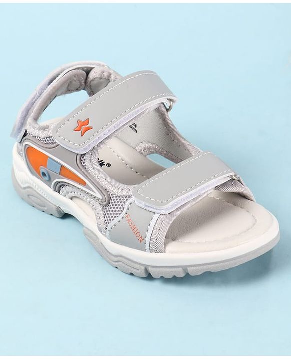 Cute Walk by Babyhug Velcro Closure Sandals - Brown