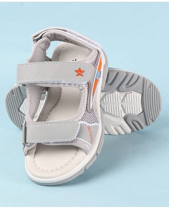 Cute Walk by Babyhug Velcro Closure Sandals - Brown