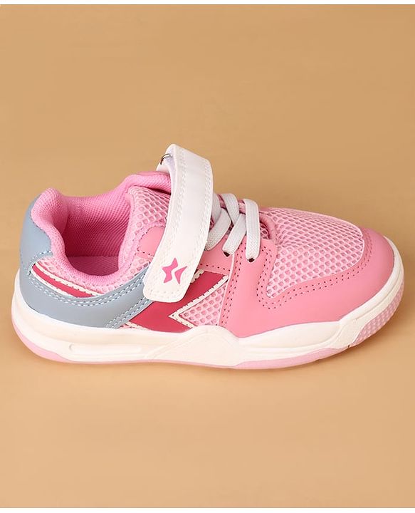 Cute Walk by Babyhug Casual Shoes With Velcro Closure - Pink