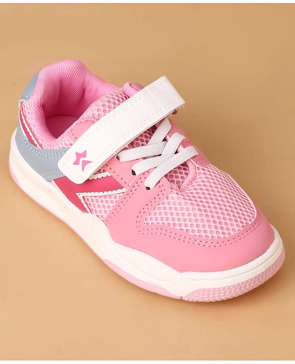 Cute Walk by Babyhug Casual Shoes With Velcro Closure - Pink
