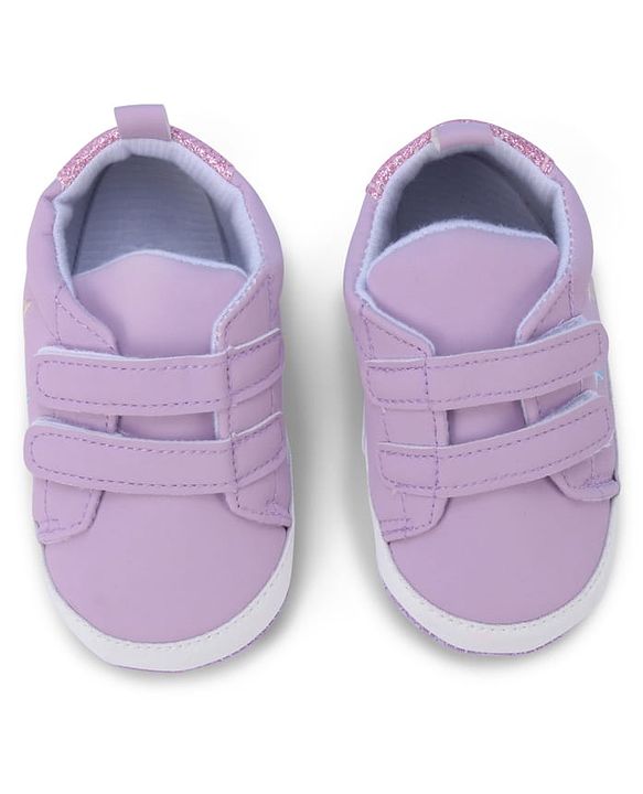 Cute Walk by Babyhug Booties with Velcro Closure - Pink