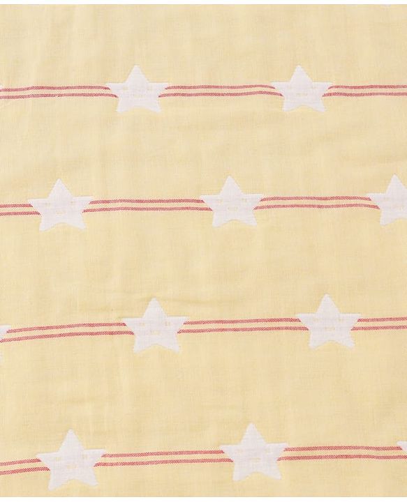 Babyhug 6 Layer 100% Cotton Gauze Muslin Baby Blanket | Super Soft | Breathable | Absorbent - Yellow
