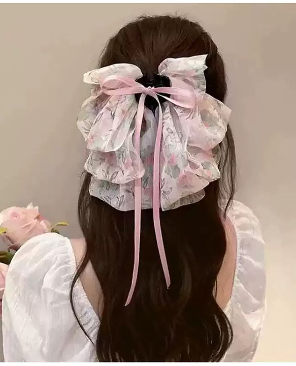 Pine Kids Bow & Butterfly Clip Free Size - Light Pink