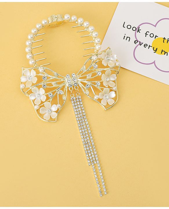 Pine Kids Hair Pins And Clips - Off White