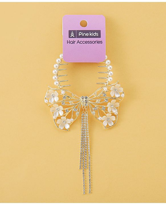 Pine Kids Hair Pins And Clips - Off White