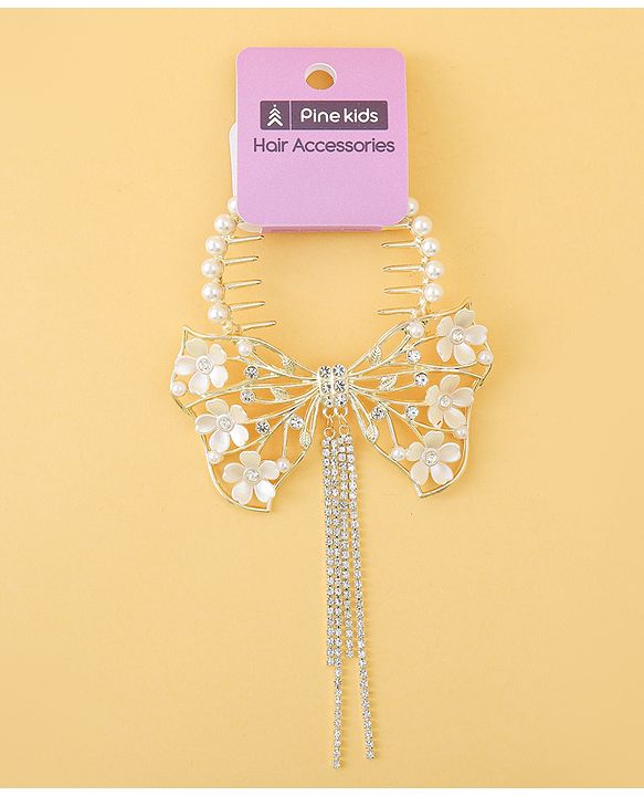 Pine Kids Hair Pins And Clips - Off White