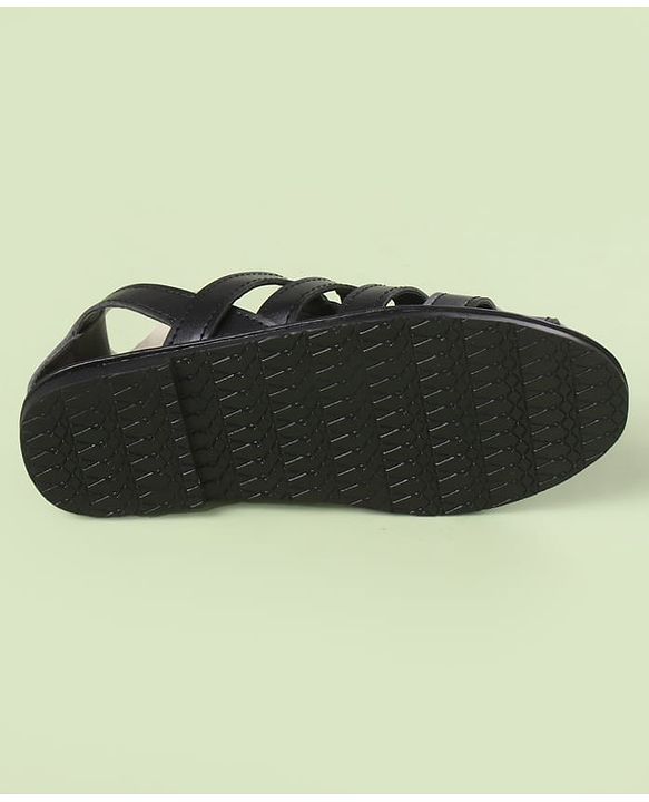 Pine Kids Back Strap Mojaris - Brown