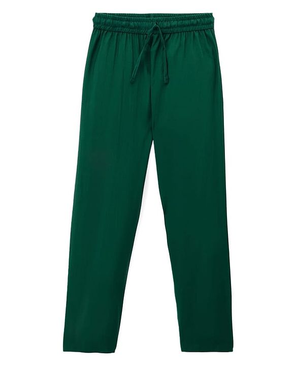 Pine Kids Woven Full Sleeves Kurta Pyjama Set With Embroidered Nehru Jacket - Green