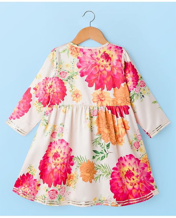 knee length dresses for ladies Girls Ethnic Cotton Summer Dresses