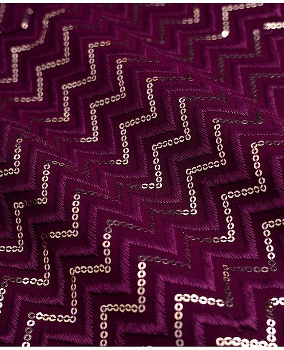 Babyhug Woven Full Sleeves Kurta Pajama Set with Sequin Detailing - Maroon