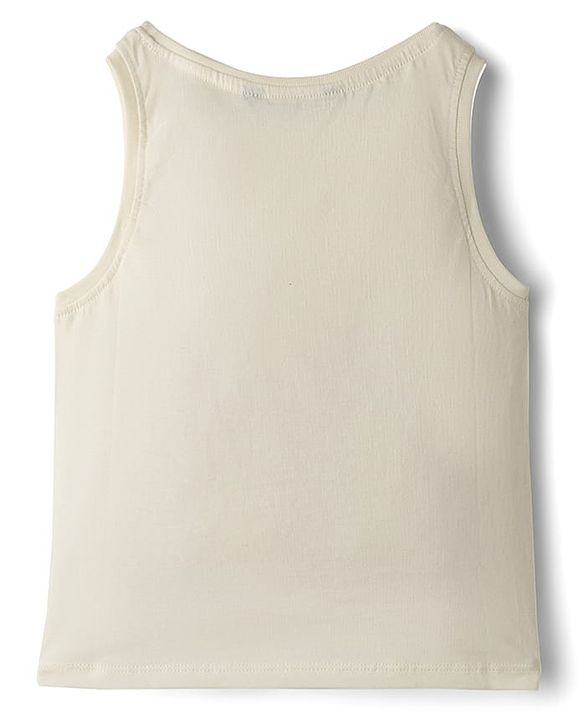Pine Kids Single Jersey Knit Half Sleeves Twofer Style Top and Palazzo Set with College League Print - Navy Blue & Grey