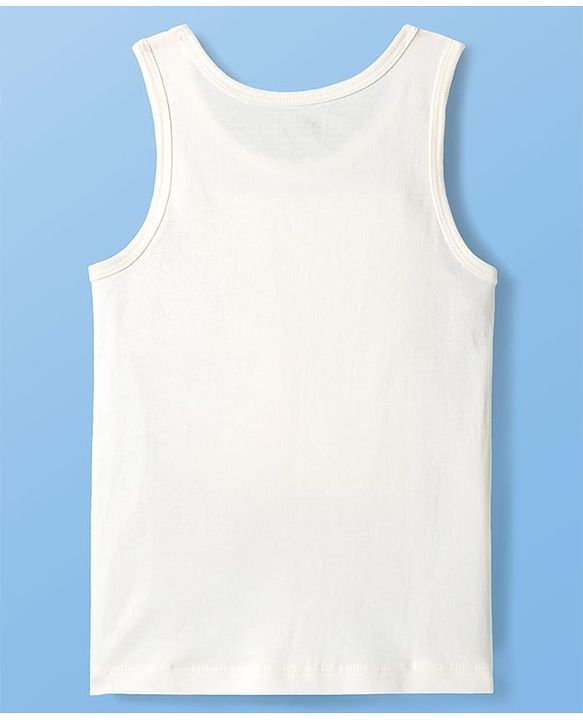 Pine Kids Cotton Knit Sleeveless Vests With Stripes & Gamer Text Print Pack Of 3 (Colour May Vary)