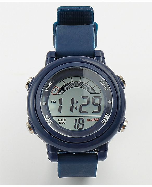 Babyhug Free Size Digital Watch - Navy Blue