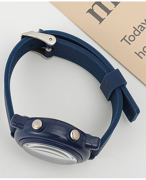 Babyhug Free Size Digital Watch - Navy Blue
