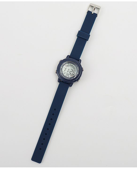 Babyhug Free Size Digital Watch - Navy Blue