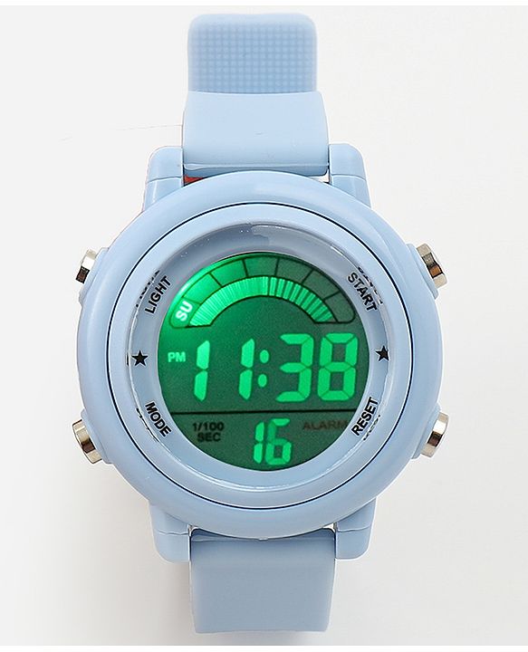 Babyhug Free Size Digital Watch - Navy Blue