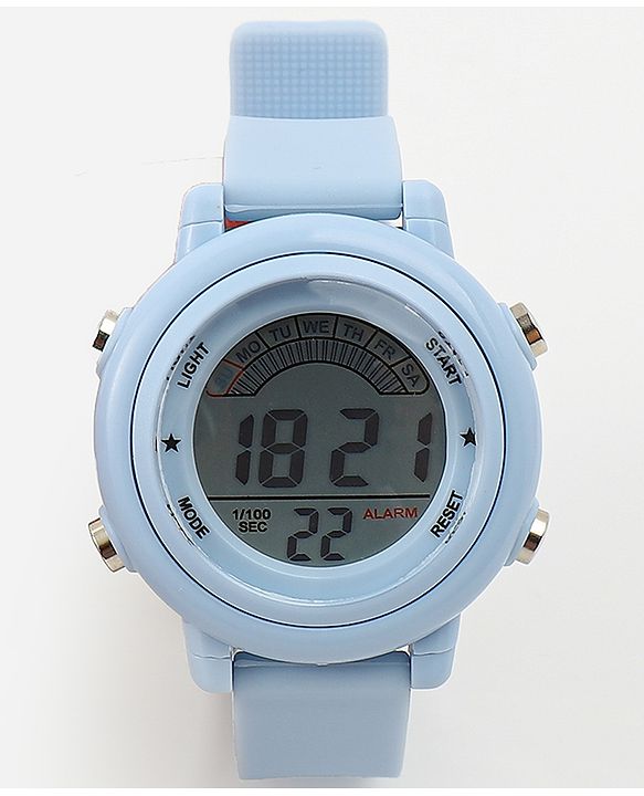 Babyhug Free Size Digital Watch - Navy Blue