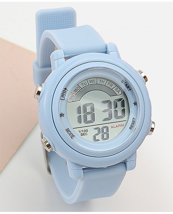 Babyhug Free Size Digital Watch - Navy Blue
