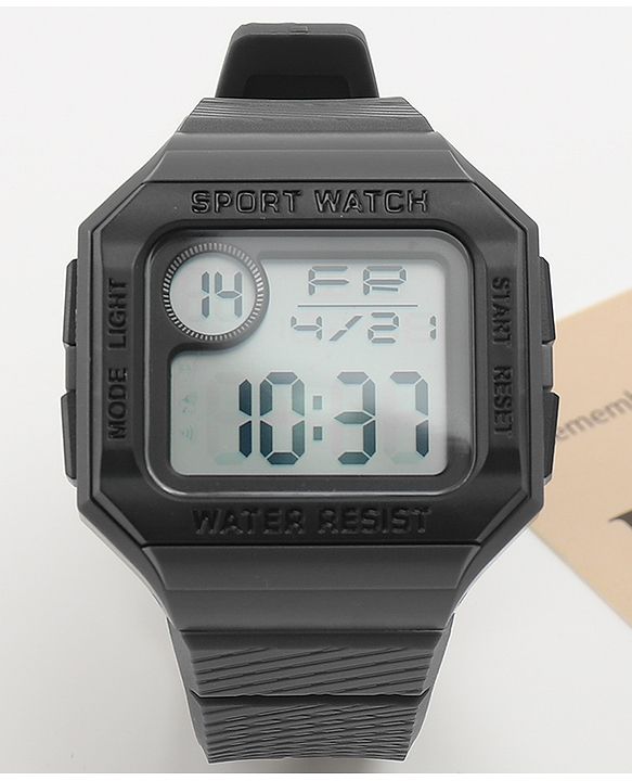 Babyhug Free Size Digital Watch - Dark Grey