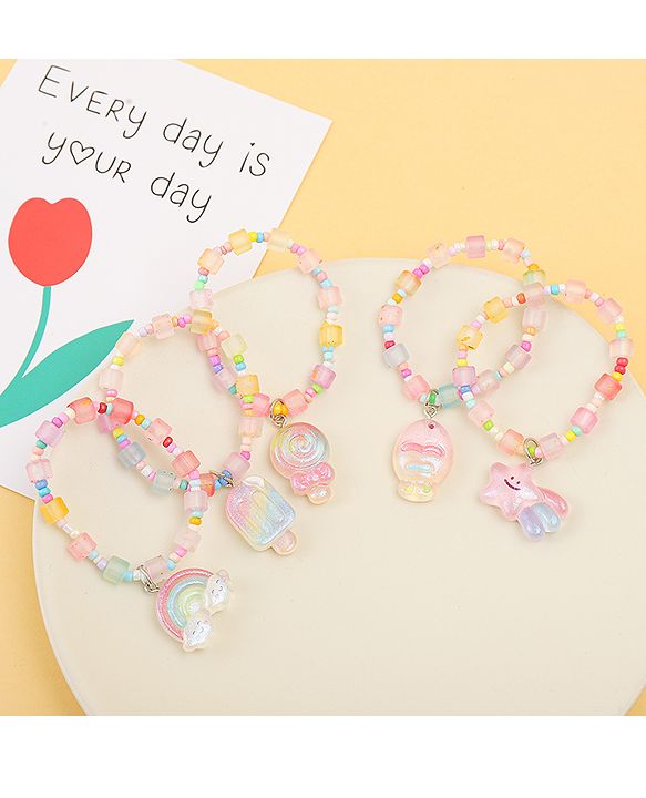 Babyhug Free Size Bracelets & Bangles With Applique - Multicolor