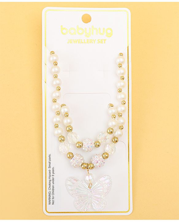 Babyhug Jewellery Set Free Size - White